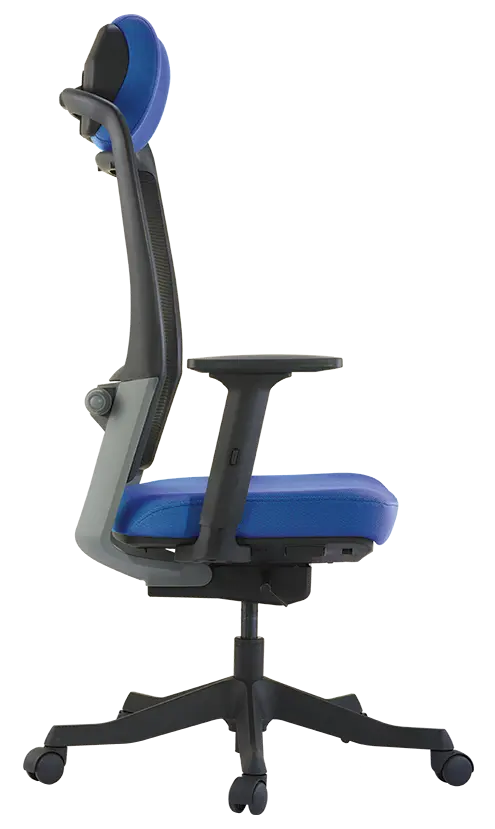 HANAH židle kancelářská, šedá